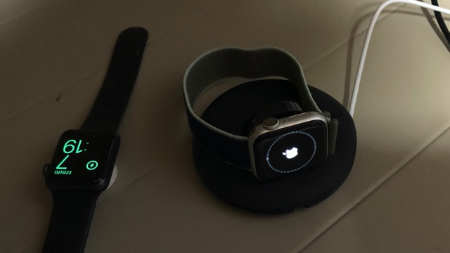 アップデート中のApple Watch