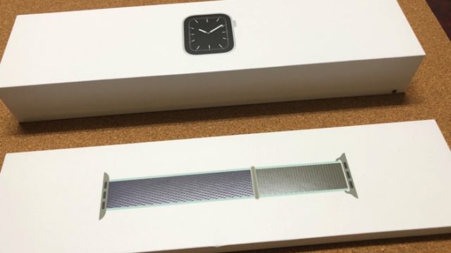 Apple Watch Series5開封