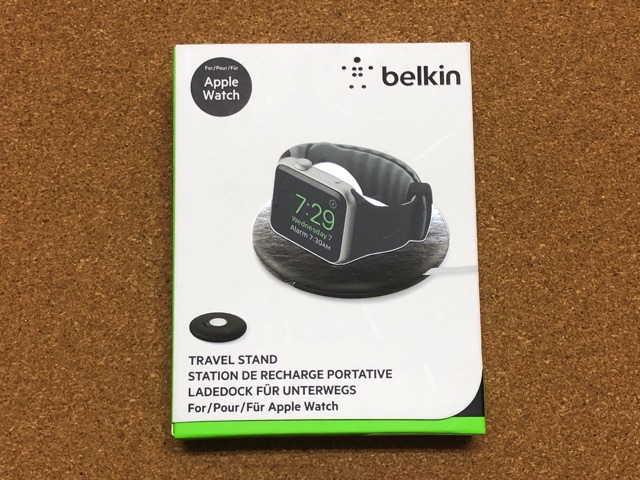 Belkin充電スタンドの箱