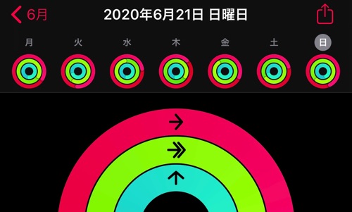 アクティビティ2020年6月第3週