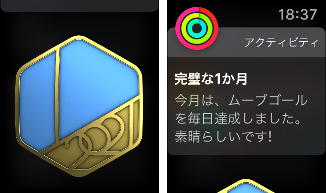 完璧な1か月