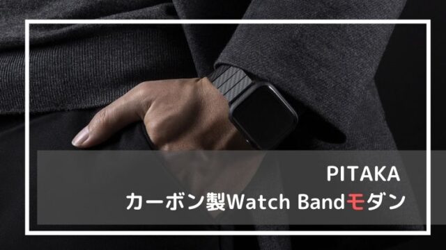 PITAKA カーボン製 Watch Band モダン